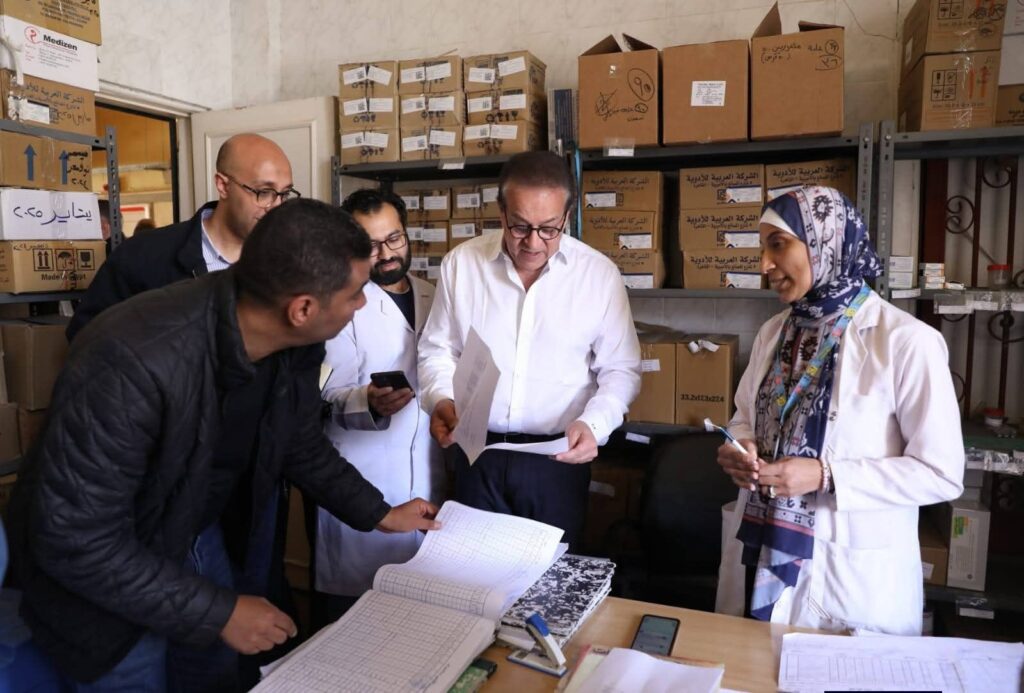 fb_img_17753042973748641694235187091007-1024x693 وزير الصحة يغير مسار جولته الميدانية ويقوم بزيارة مفاجئة لمركز طبي الحي الثالث بمدينة بدر