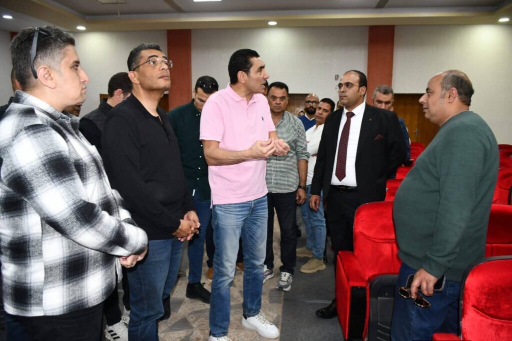 fb_img_17758257624568263647222474672225-1024x683 وزير الشباب والرياضة ومحافظ البحر الأحمر يتفقدان المدينة الشبابية والمركز الدولي للتنمية الرياضية بالغردقة