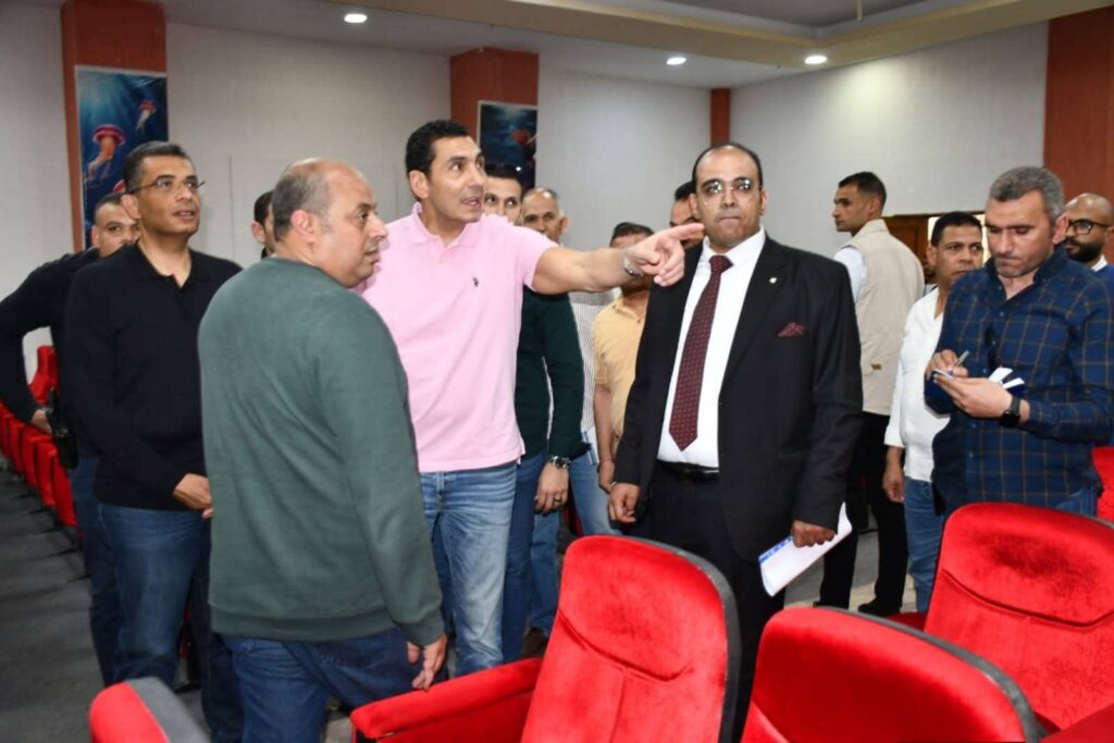 fb_img_17758257648242448936978060922205-1024x683 وزير الشباب والرياضة ومحافظ البحر الأحمر يتفقدان المدينة الشبابية والمركز الدولي للتنمية الرياضية بالغردقة