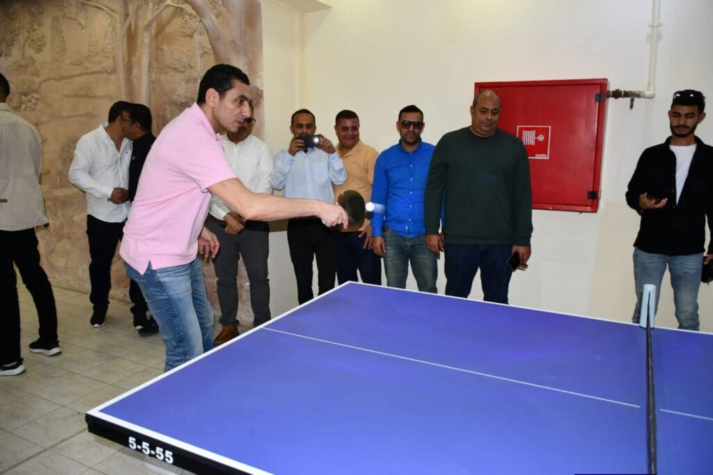 fb_img_17758257698678210211378830569822-1024x683 وزير الشباب والرياضة ومحافظ البحر الأحمر يتفقدان المدينة الشبابية والمركز الدولي للتنمية الرياضية بالغردقة