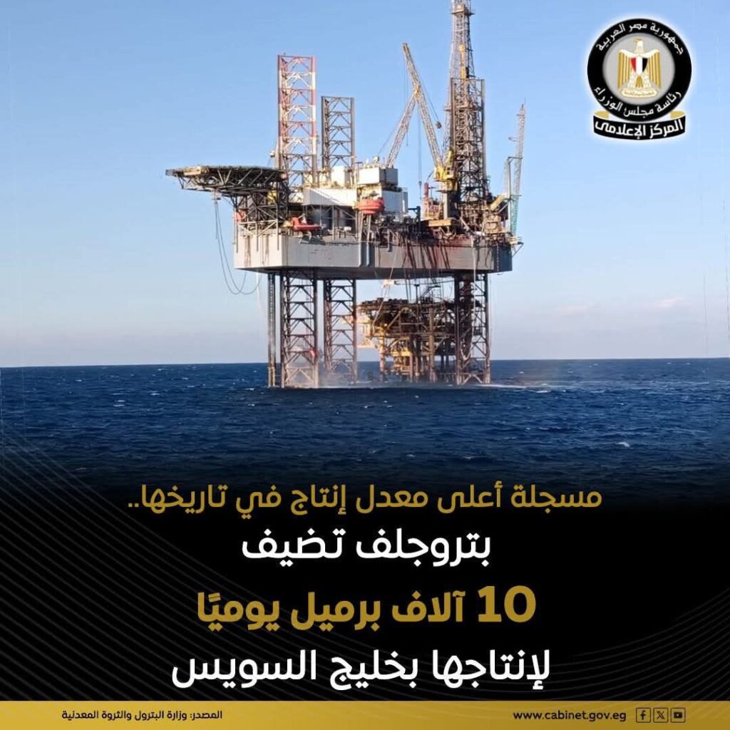 fb_img_17761591062608034885921312788895-1024x1024 نجحت شركة بتروجلف التابعة لشركة جنوب الوادي المصرية القابضة للبترول، في رفع معدلات إنتاجها