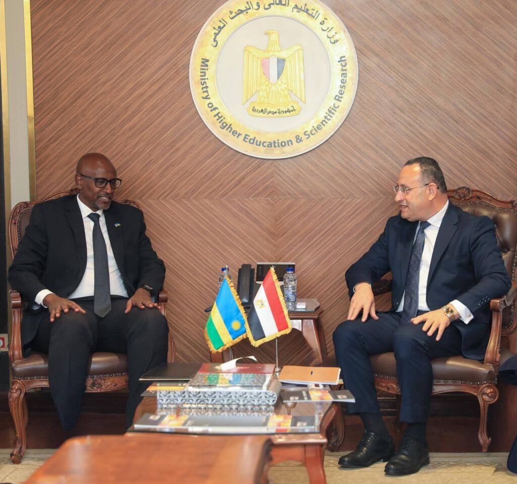 fb_img_17762454806341333663801571265420-1024x957 وزير التعليم العالي يستقبل نظيره الرواندي وسفير رواندا لبحث تعزيز الشراكة الأكاديمية والبحثية بين البلدين