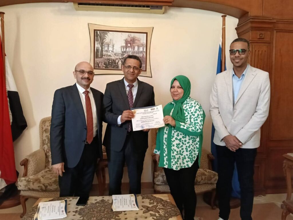 fb_img_17767750626063748019644521081422-1024x768 البلشي وعبد الحفيظ وعباس يسلمون المتدربين شهادات إتمام البرنامج التدريبي