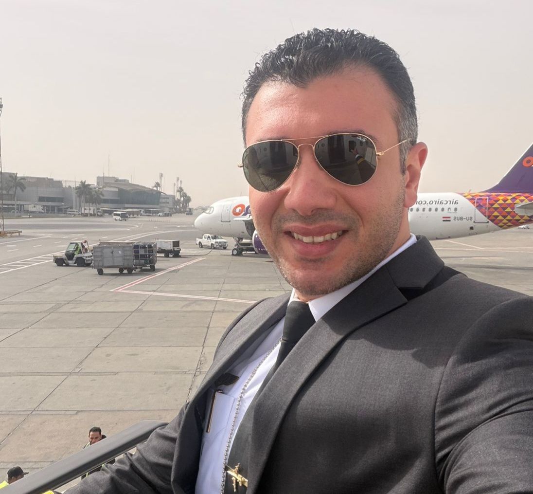 كابتن طيار محمد العطافي يكشف كواليس الطيران وقت الحروب من داخل قمرة قيادة A320