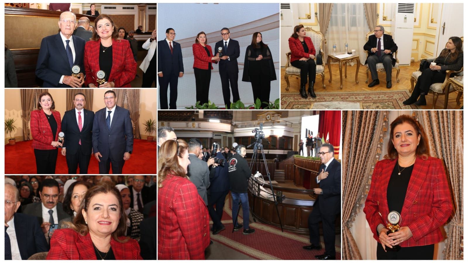 د. هالة المنوفي: التكريم دافع قوي لمواصلة تطوير التعليم الطبي وفق أعلى المعايير الدولية وخدمة المجتمع المصري