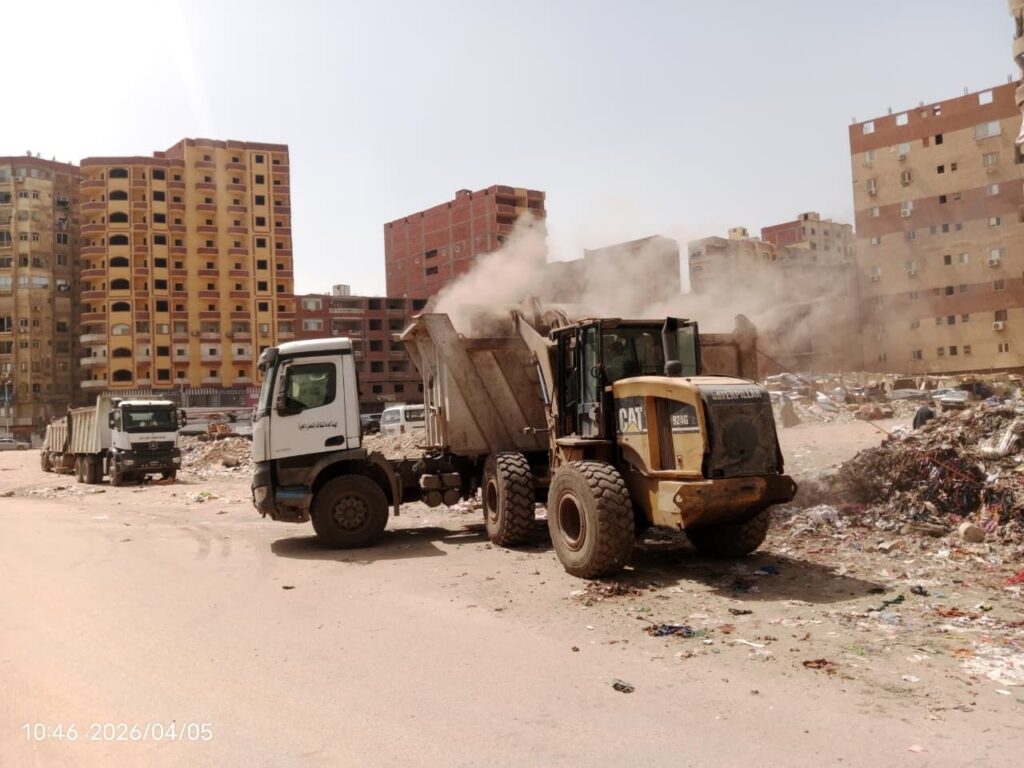 img-20260406-wa01004466961198487626158-1024x768 الأنصاري يوجه بتكثيف حملات النظافة بالأنفاق ويؤكد رفع 600 طن مخلفات بنفق الطيران بالطالبية