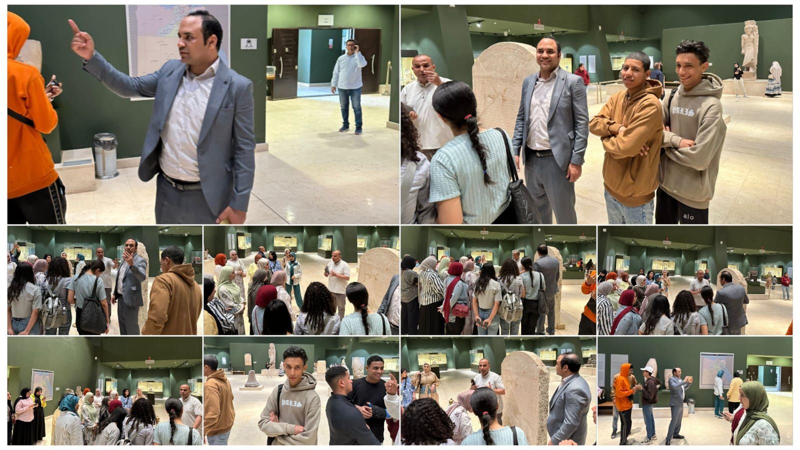 زيارة علمية لطلاب اللغة الإيطالية بجامعة سوهاج لتعزيز الوعي الثقافي والتاريخي