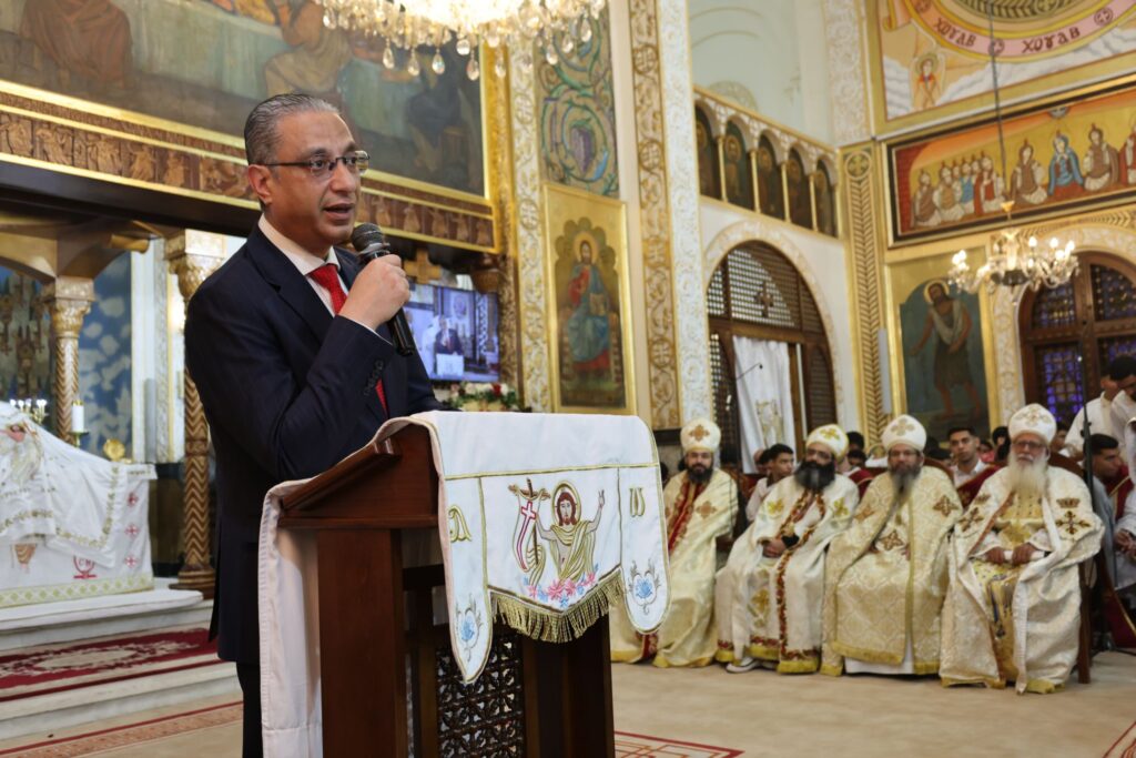 img-20260411-wa00783926632278592109380-1024x683 محافظ الجيزة يزور مطرانية الجيزة للأقباط الأرثوذكس لتقديم التهنئة بعيد القيامة المجيد