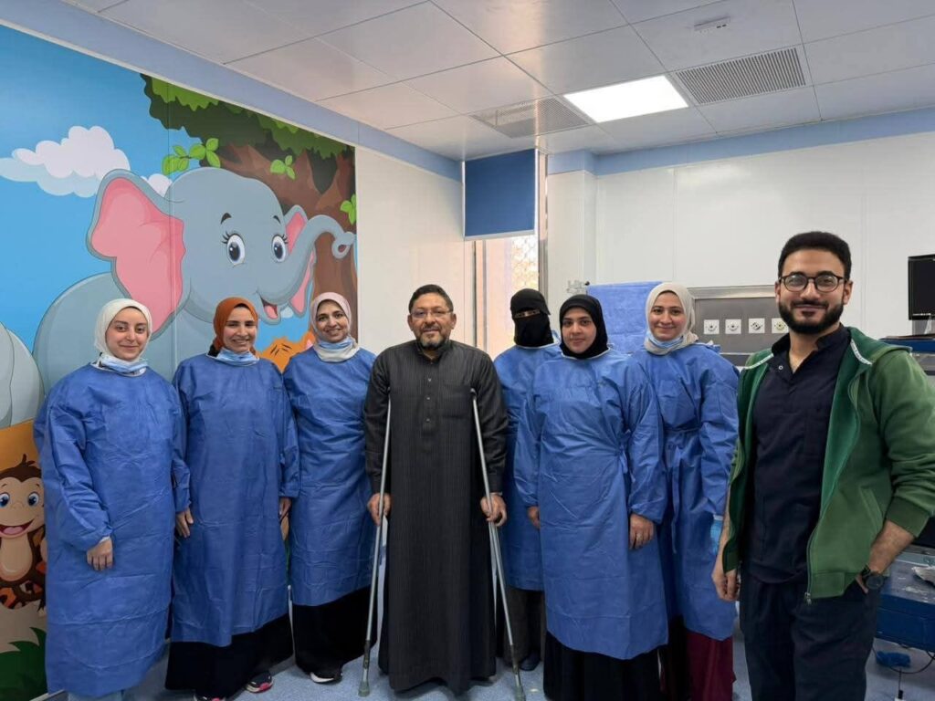 img-20260414-wa00974133381636567173442-1024x768 استخراج جسم غريب من الشعب الهوائية لطفل باستخدام المنظار الشعبي بمستشفى أطفال جامعة المنصورة