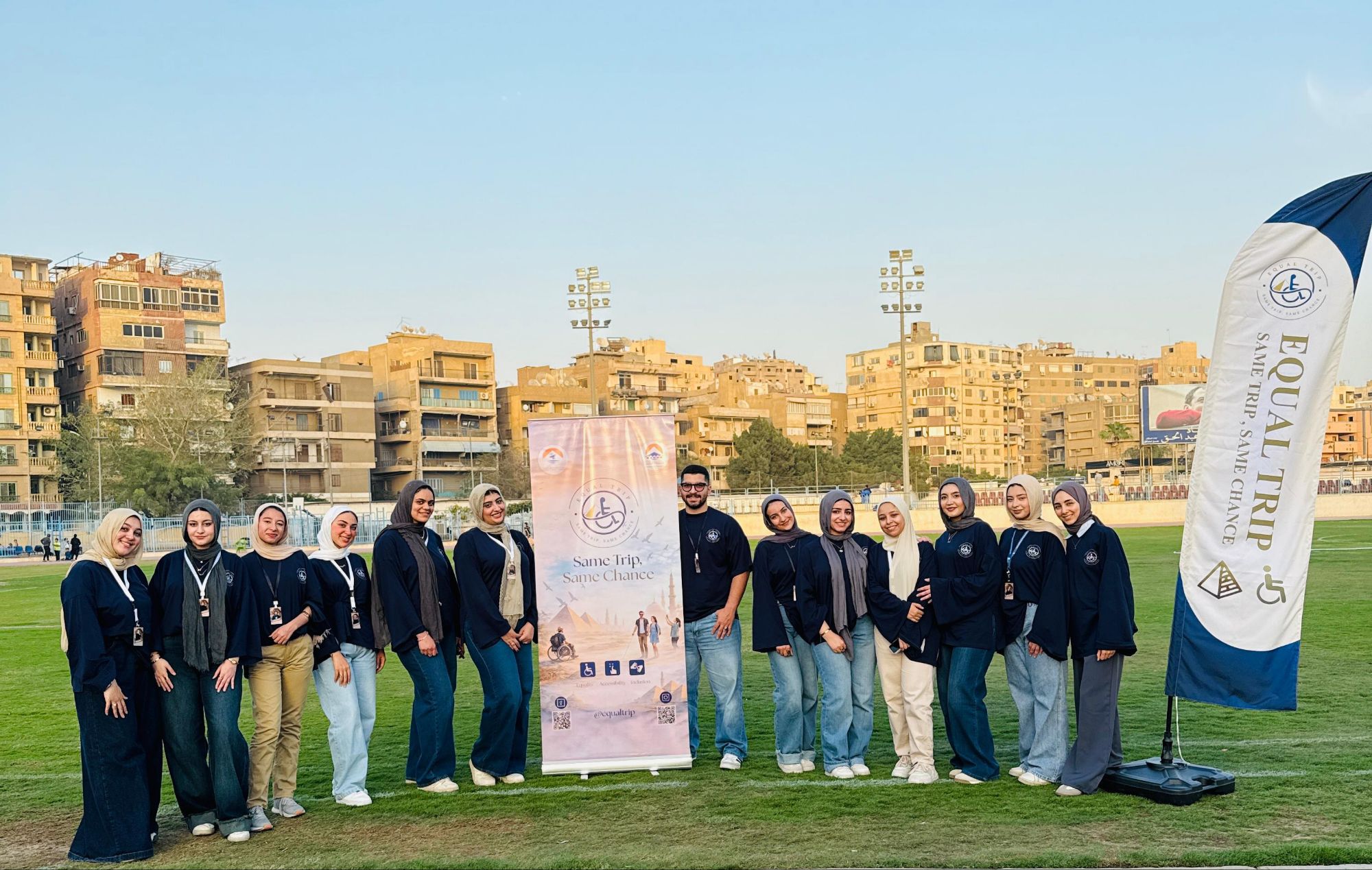 طلاب إعلام جامعة 6 أكتوبر يطلقون حملة “Equal Trip” لدعم السياحة الميسرة لذوي الهمم.