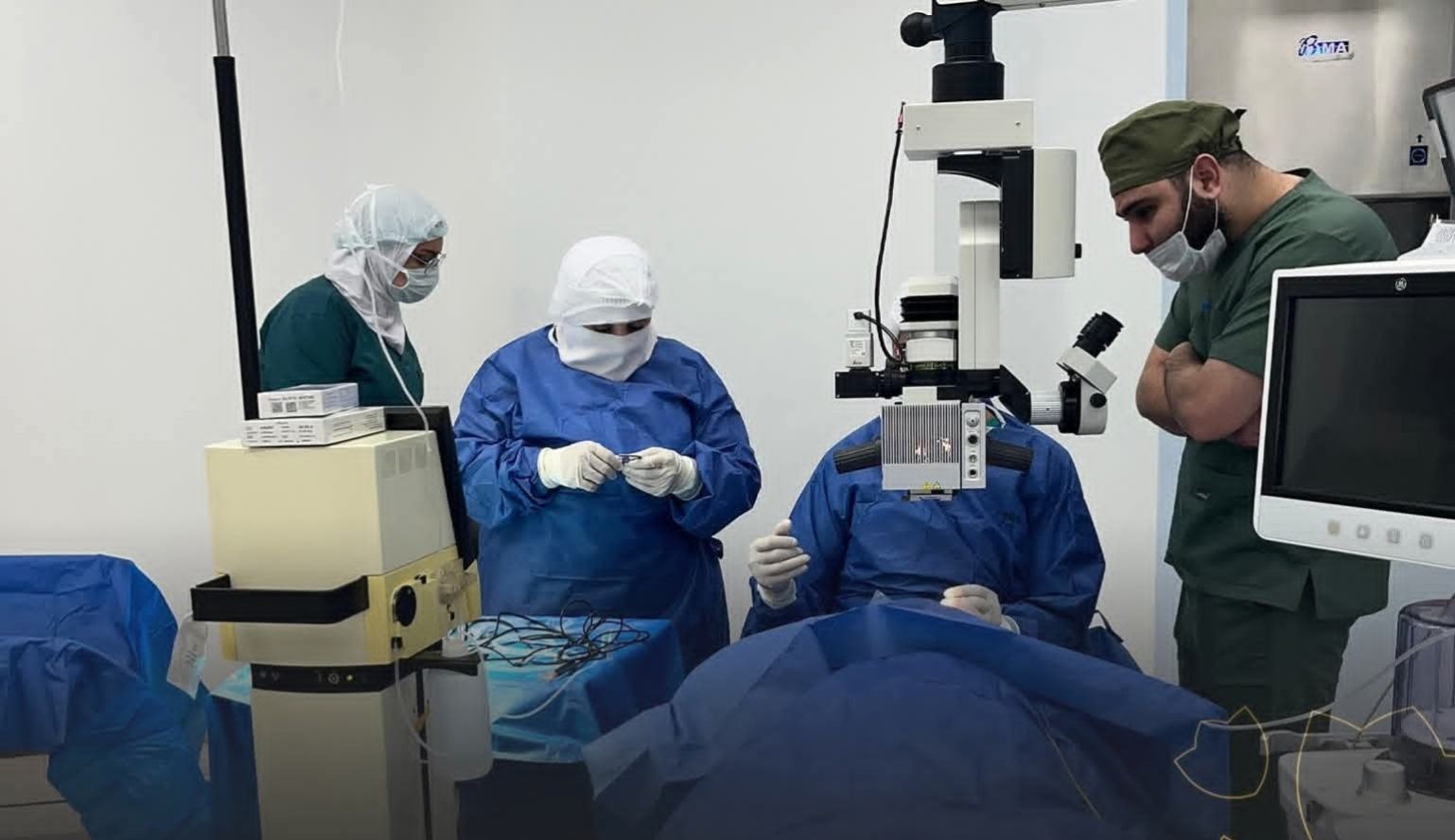 إنقاذ بصر سيدة من فقدان الرؤية بسبب المياه الزرقاء بعد تدخل جراحي ناجح بمجمع السويس الطبي