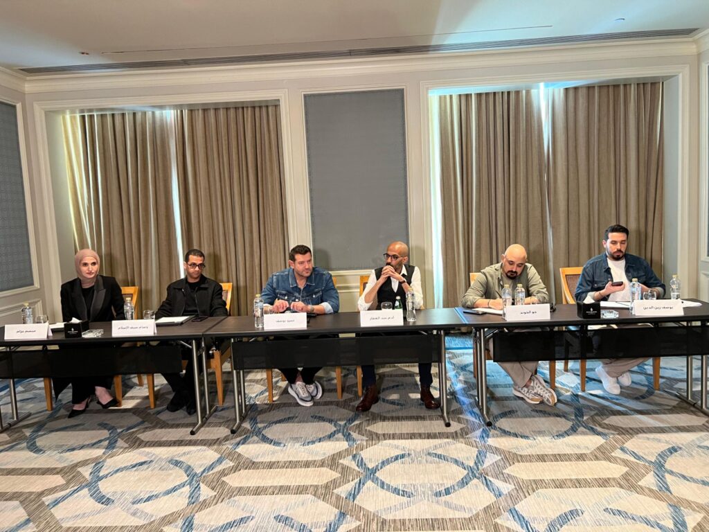 img-20260423-wa01453191338714817545256-1024x768 عمرو يوسف يحتفل  بالعرض الخاص لمسلسله اادديد الفرنساوي