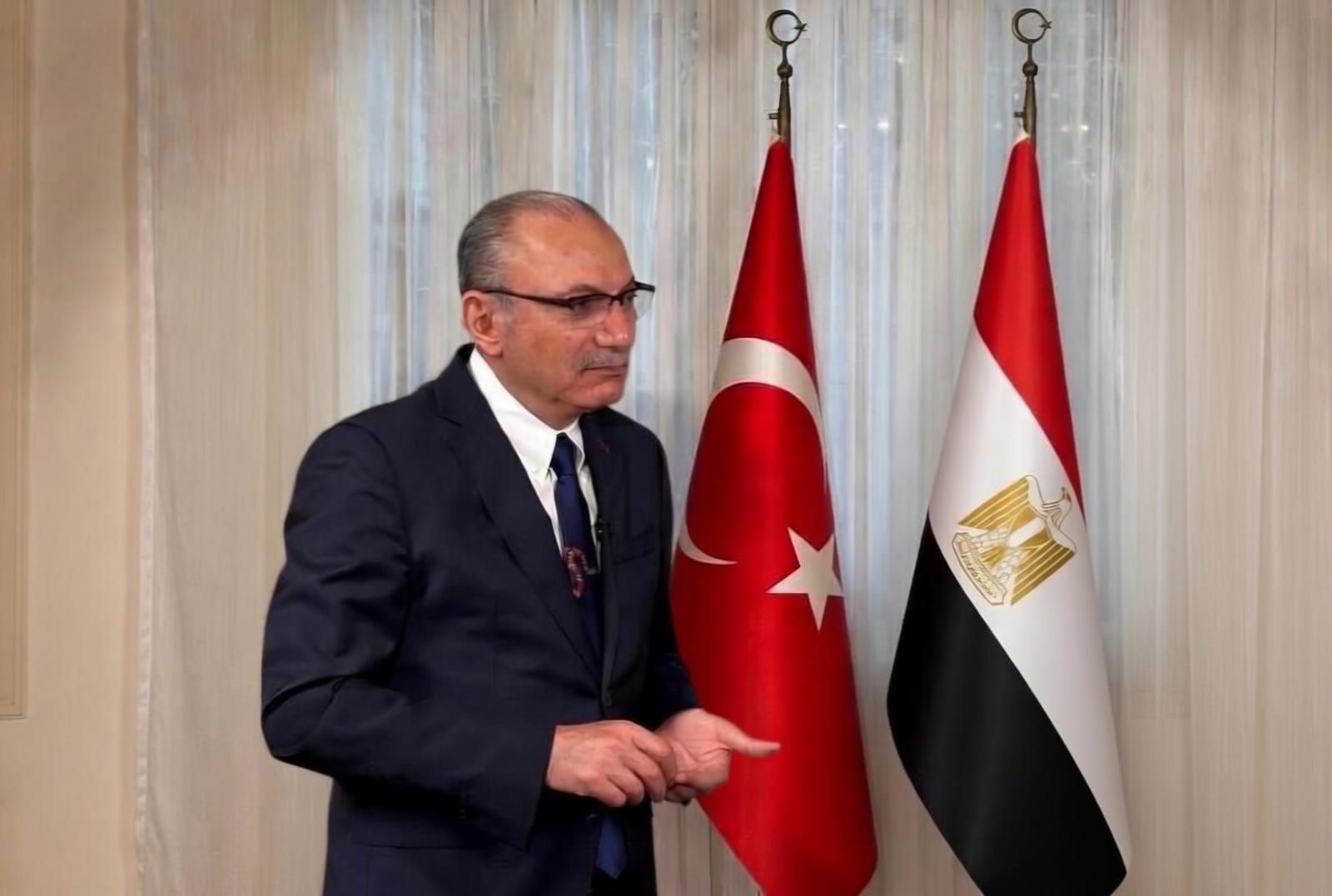 السفير التركي بالقاهرة يهنئ مصر بعيد تحرير سيناء ويؤكد: علاقاتنا راسخة وتزداد قوة