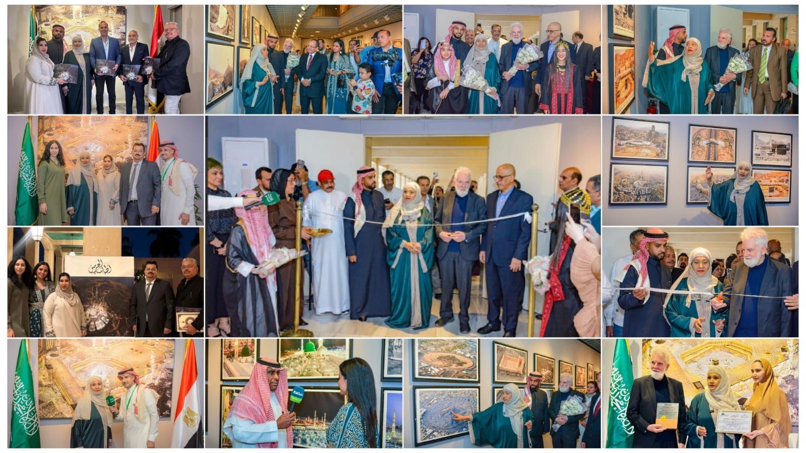 سوزان إسكندر تقدم “أطياف الحرمين” في دار الأوبرا المصرية بالقاهرة.. معرض عالمي بعد جولة في 57 دولة