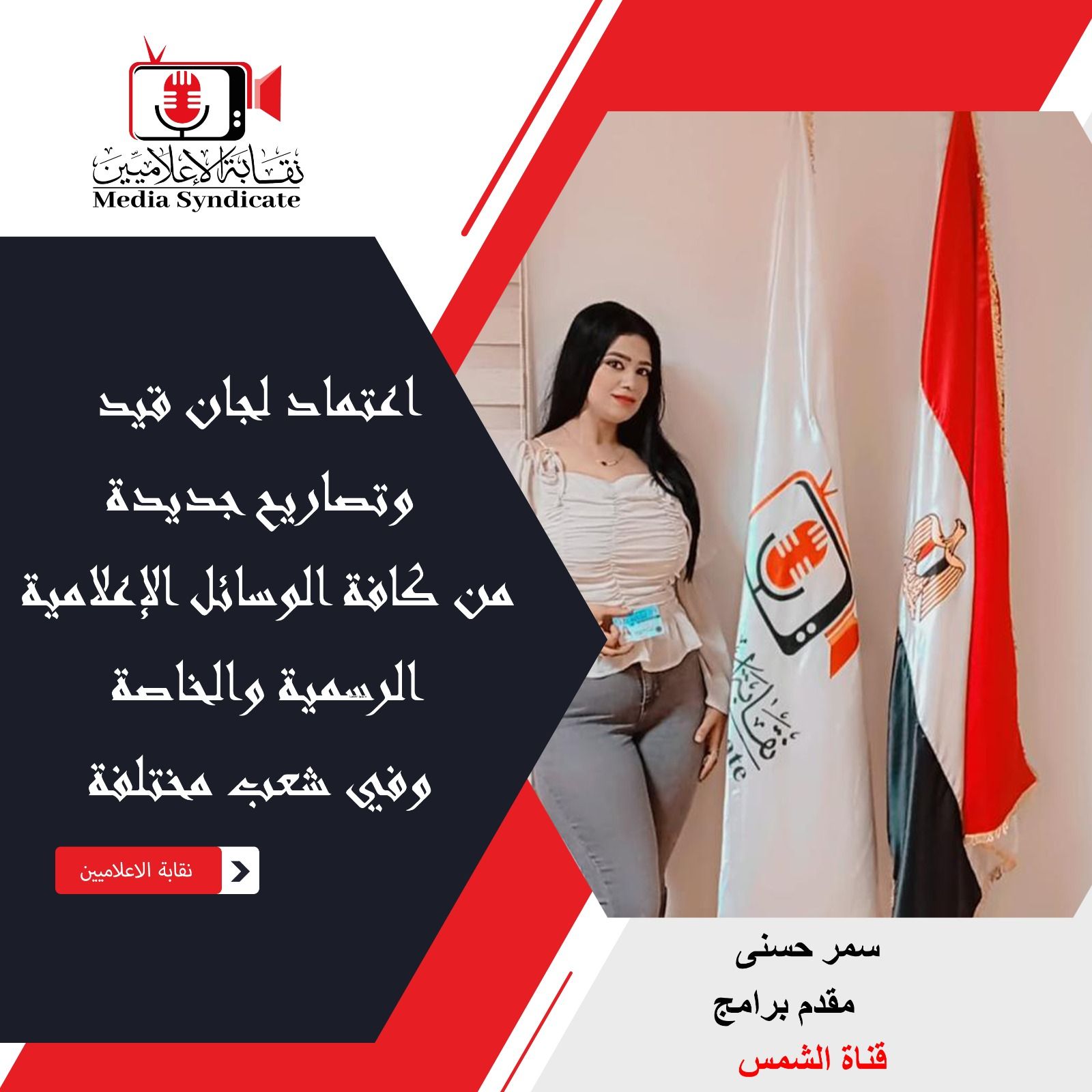 الإعلاميين: اعتماد لجان قيد وتصاريح جديدة لتنظيم وضبط المشهد الإعلامي