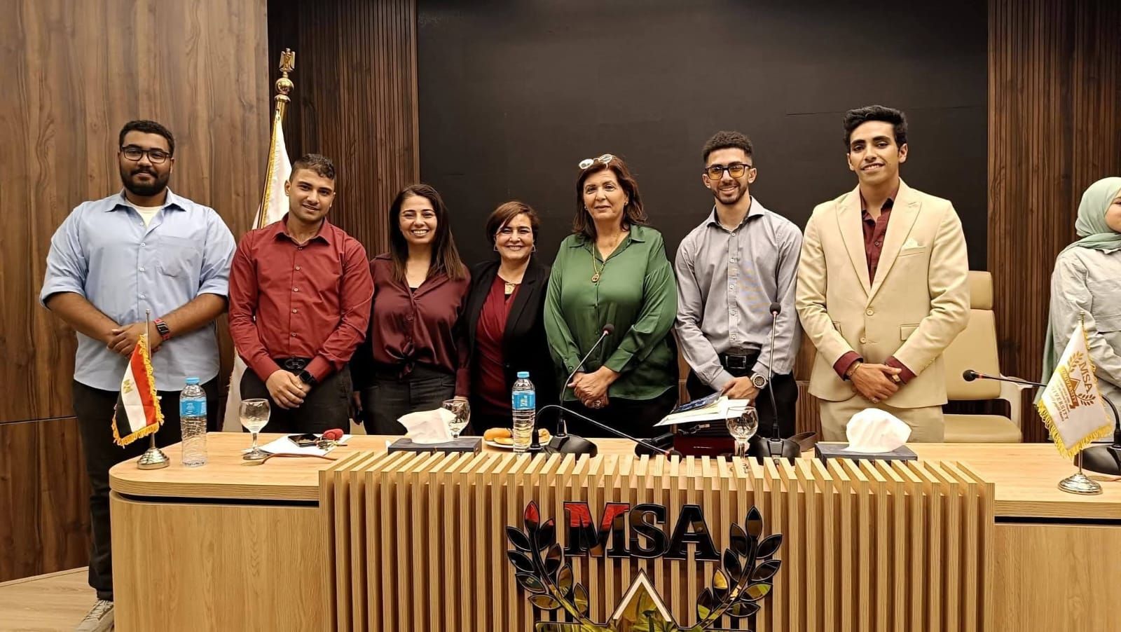 رواد المحافظات الحدودية تشارك فى المعرض السنوي للكتاب لكلية الإعلام جامعة MSA النسخة السابعة