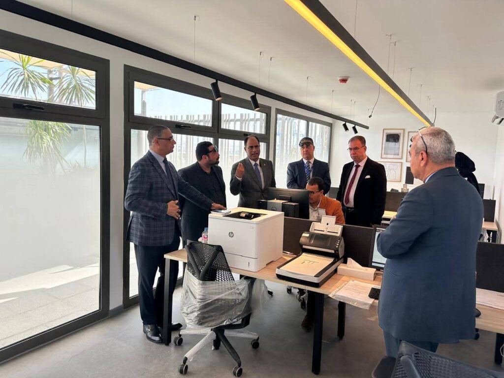 img-20260430-wa0017707644656331612714-1024x768 جمارك السخنة بدأت اليوم التشغيل التجريبي لمنظومة الصادر الجديدة المطورة ( UCR ) من المبنى المطور