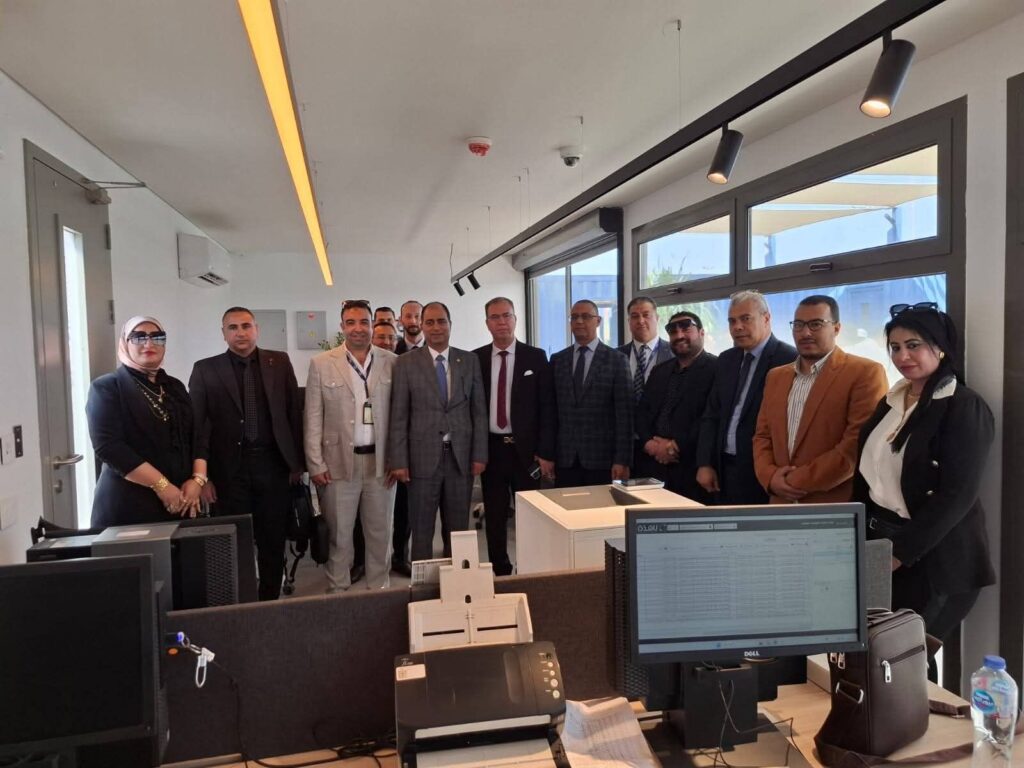 img-20260430-wa00253522358801412720521-1024x768 جمارك السخنة بدأت اليوم التشغيل التجريبي لمنظومة الصادر الجديدة المطورة ( UCR ) من المبنى المطور