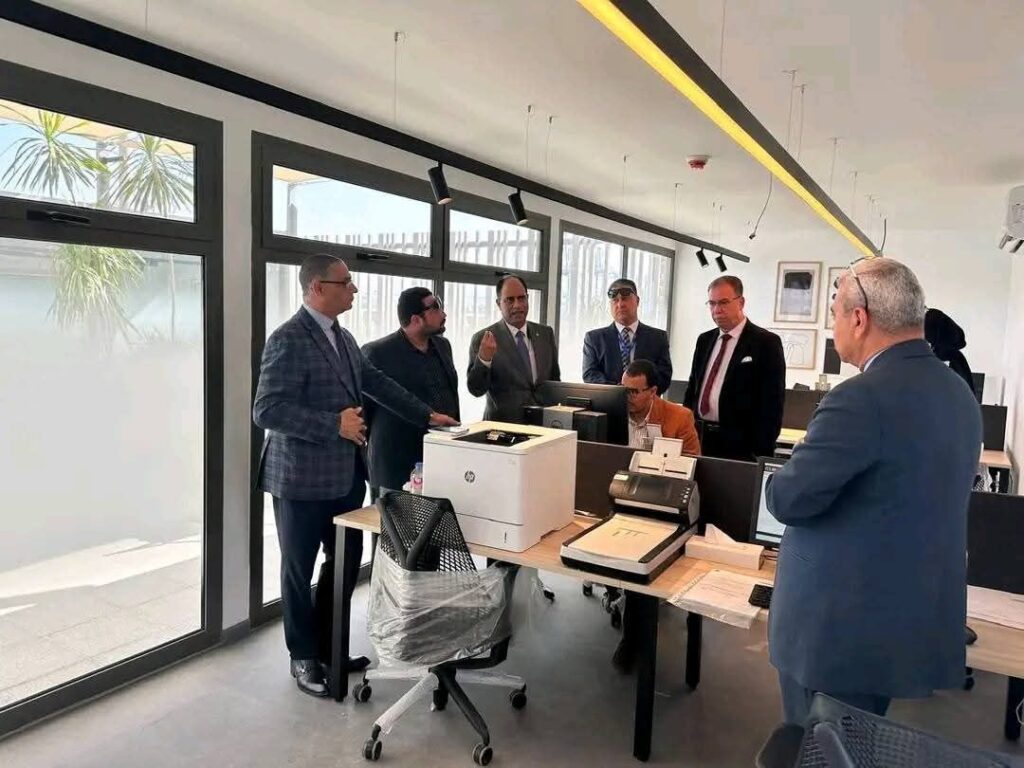 img-20260430-wa00267827413198628398468-1024x768 جمارك السخنة بدأت اليوم التشغيل التجريبي لمنظومة الصادر الجديدة المطورة ( UCR ) من المبنى المطور