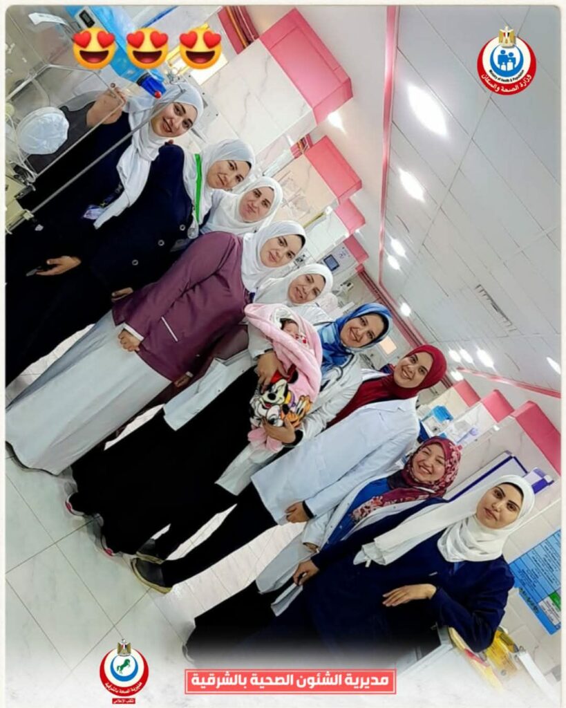 messenger_creation_9ba38586-c784-4c18-b429-62bdeed2a9fd89390101316165907-819x1024 صحة الشرقية : إنقاذ حياة طفلة وزنها ٩٠٠ جرام بحضانات مستشفى الإبراهيمية المركزي