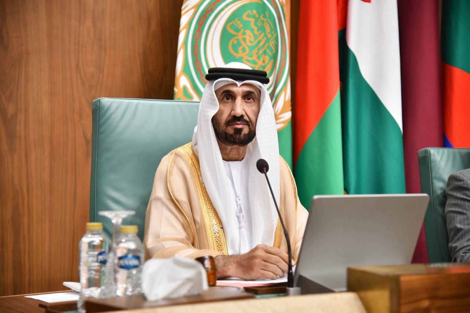 رئيس البرلمان العربي يدين استهداف ناقلة إماراتية تابعة لشركة أدنوك أثناء مرورها من مضيق هرمز