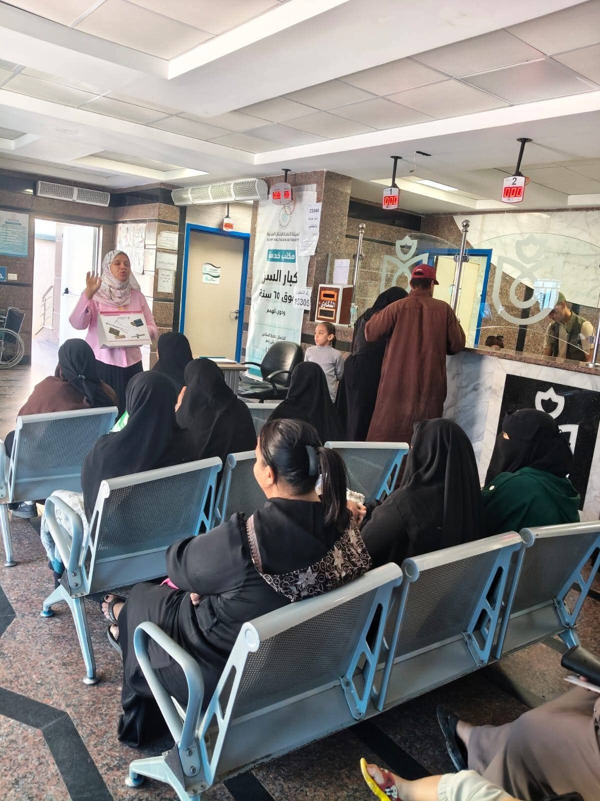 انطلاق فاعليات القافلة الخدمية  بالسويس  لتنظيم الأسرة بحي الجناين لمدة ثلاثة أيام
