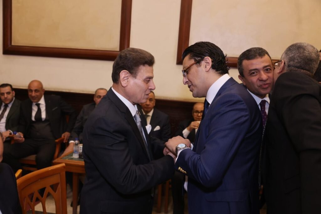 img-20260511-wa00596492486836839650515-1024x683 ضياء رشوان ومحمود الخطيب وعمرو عاصم ونهال عنبر يقدمون واجب العزاء في شقيقة المستشار محمد عبدة صالح