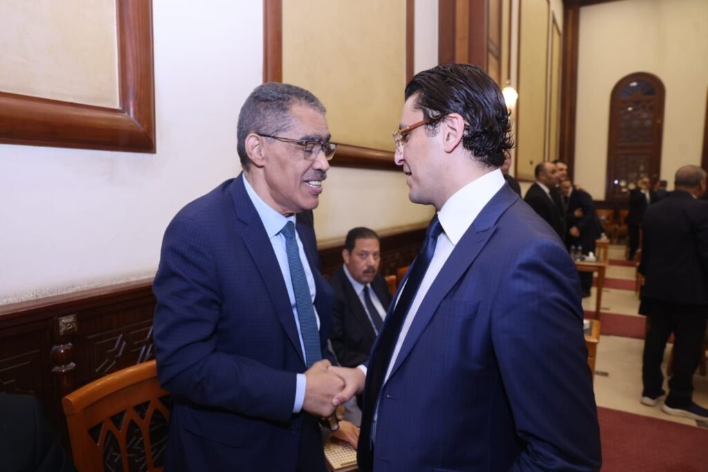 img-20260511-wa00617427181669868954202-1024x683 ضياء رشوان ومحمود الخطيب وعمرو عاصم ونهال عنبر يقدمون واجب العزاء في شقيقة المستشار محمد عبدة صالح