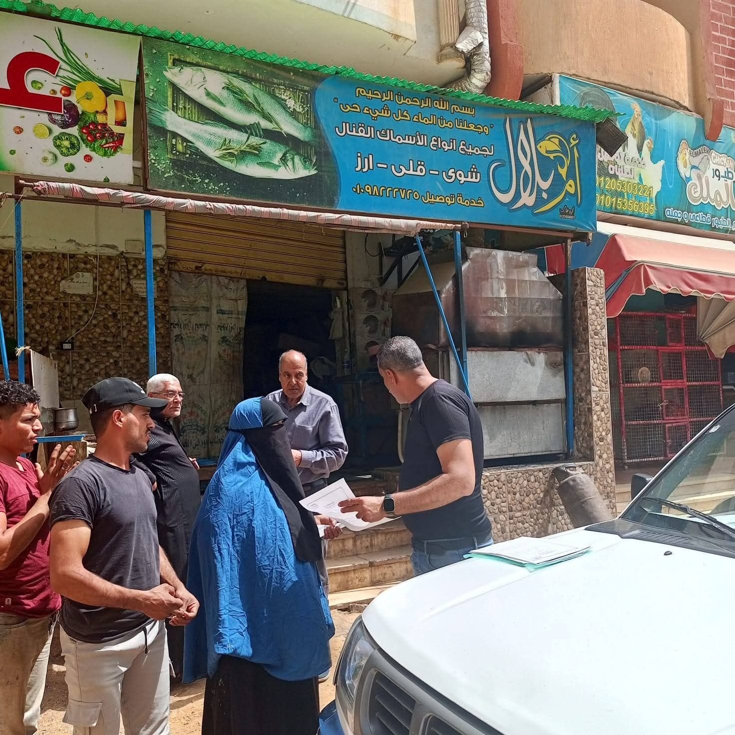 بالسويس حملات تفتيش وتحرير إنذارات للمخالفين بحي عتاقة&nbsp;&nbsp; .