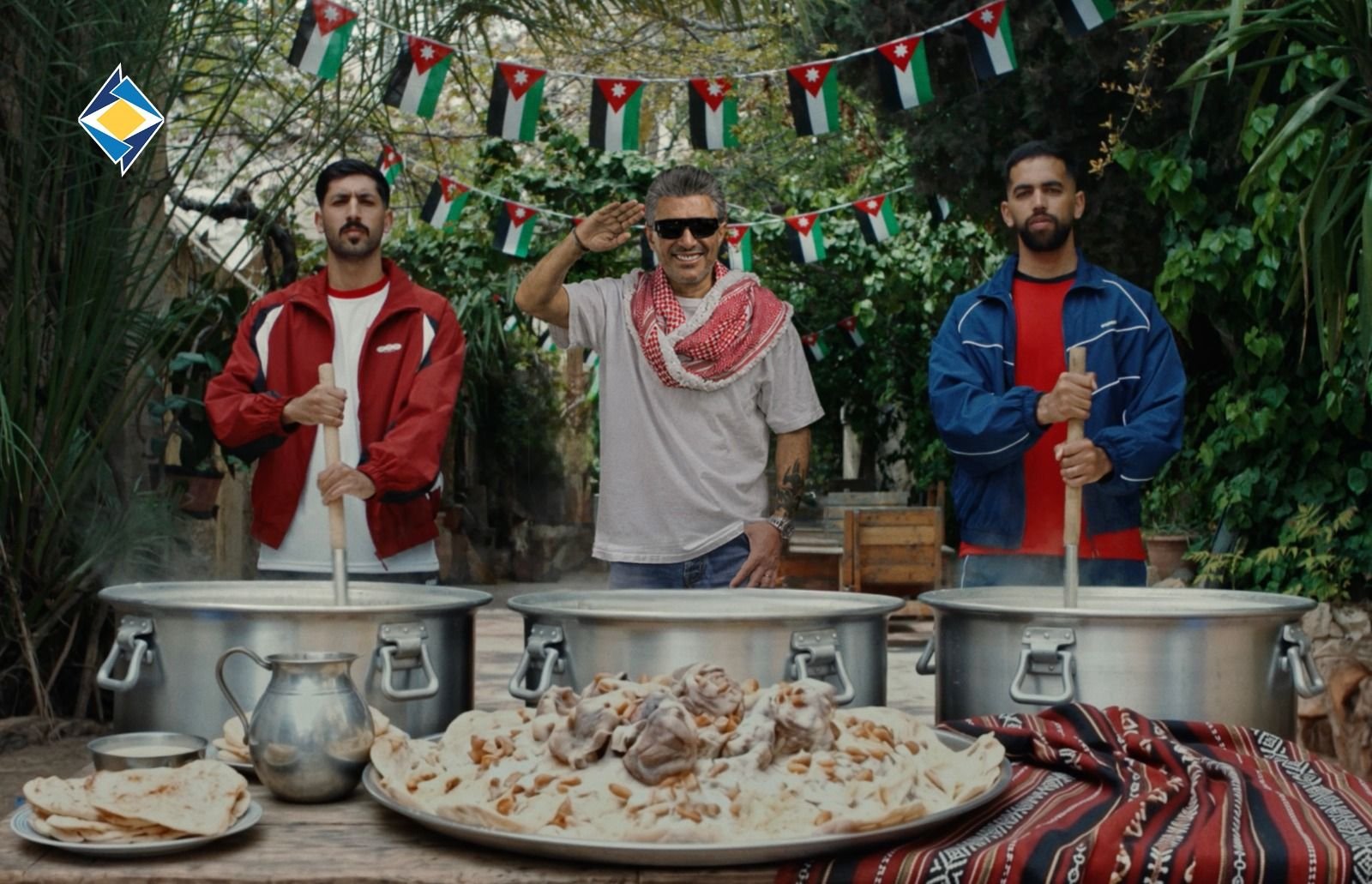 صوت الأردن عمر العبداللات يطلق “هينا جينا” دعماً للنشامى بالتعاون مع البنك الأردني الكويتي