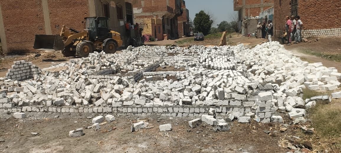 ٥٦ حالة إزالة جديدة ضمن الموجة ٢٩ لإزالة التعديات بمحافظة الجيزة