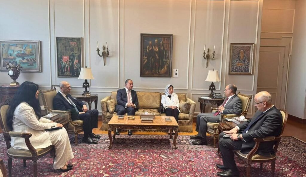 fb_img_17811827434426086745118752768939-1024x592 وزير الخارجية يستقبل المديرة التنفيذية لمنظمة تنمية المرأة التابعة لمنظمة التعاون الإسلامي