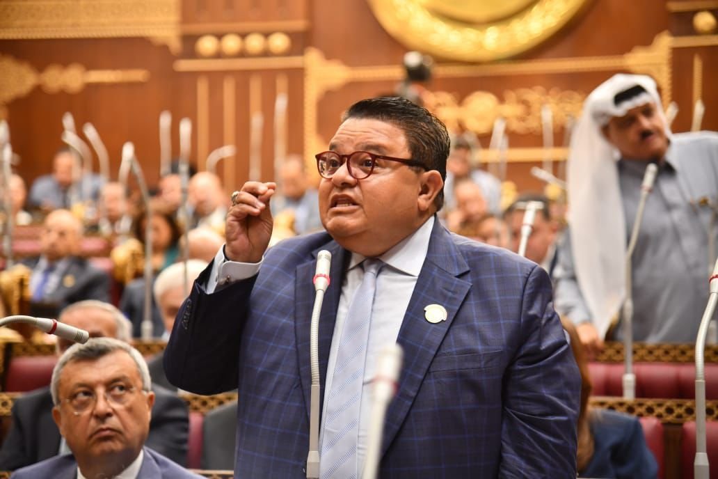 أثناء مناقشة خطة الدولة بمجلس الشيوخ
