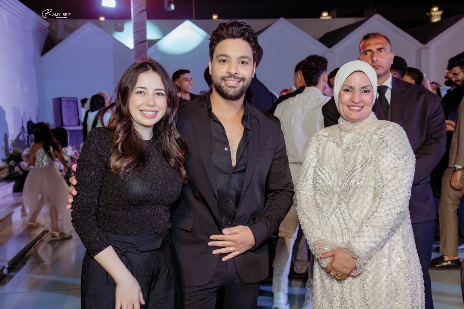 نجوم الفن والسياسة والسفير التركي يحتفلون بخطوبة شقيق الإعلامية يارا أحمد