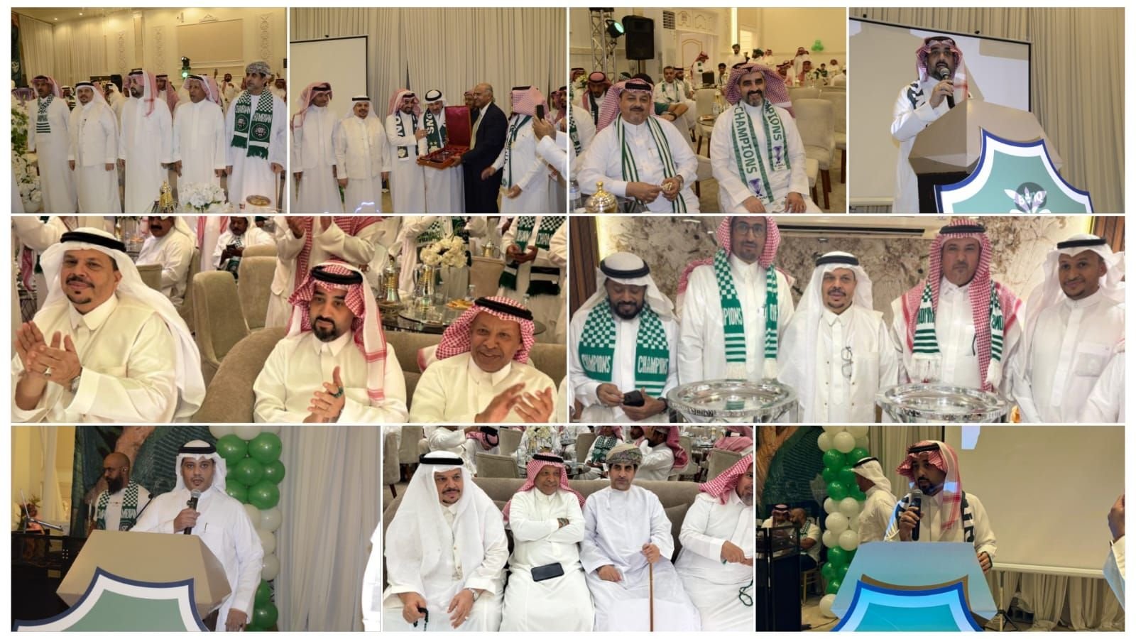 جماهير الأهلي تحتفي بإنجاز كأس النخبة الآسيوية في أمسية وفاء.وتكريم بقاعة الماسة
