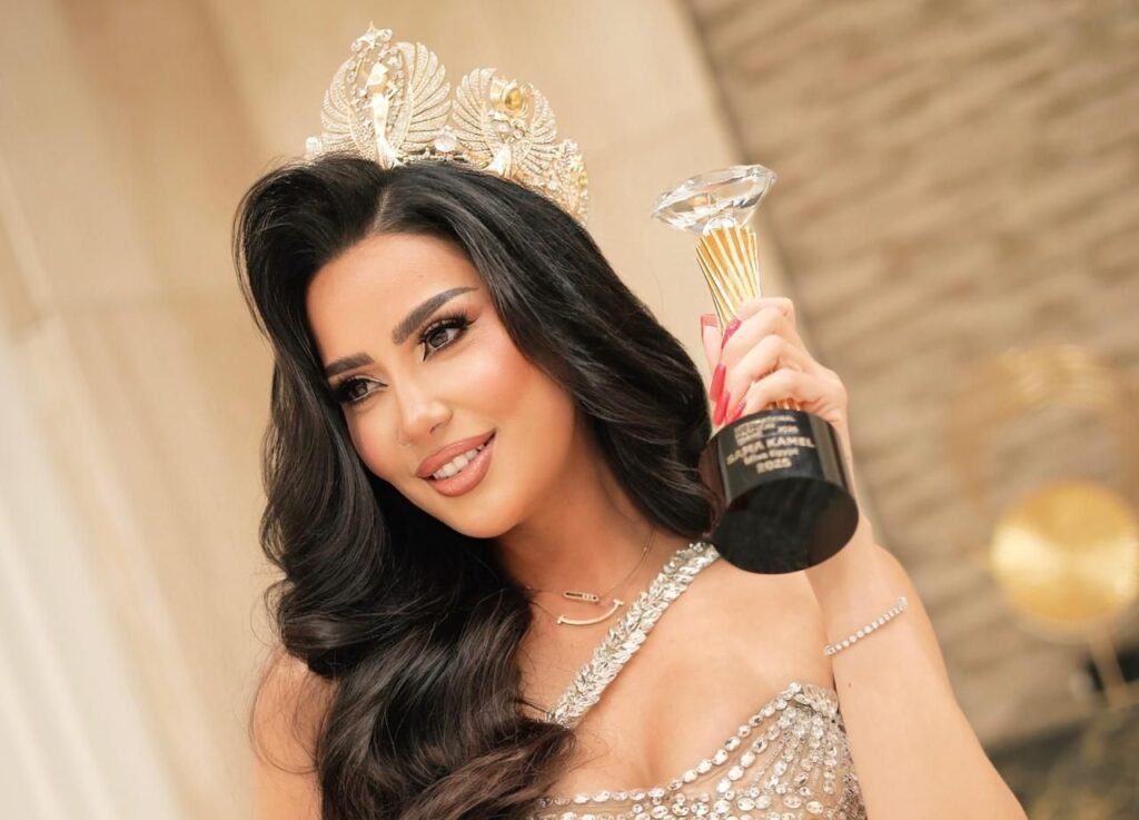 img-20260626-wa00583353536594184477080-1024x737 بفستان من خيوط الفضة.. ملكة جمال مصر سما كامل تحصد درع التميز في مهرجان International Fashion Awards