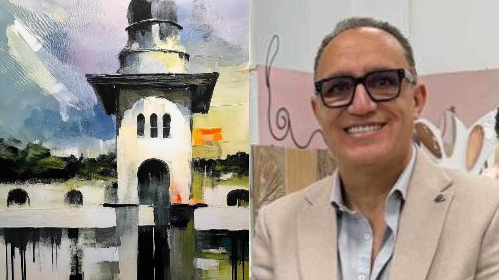 الدكتور أسامة أبونار يبرز جماليات الطراز المعماري لحي مصر الجديدة في معرض قصر البارون .