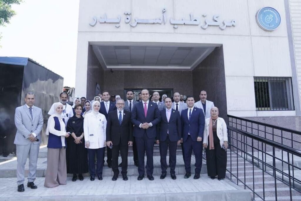 fb_img_17841977705124930633749214294763-1024x684 رئيس هيئة الرعاية الصحية يفتتح مركز طب أسرة بدر لتعزيز خدمات الرعاية الصحية الأولية لمنتفعي التأمين الصحي الشامل بالإسماعيلية