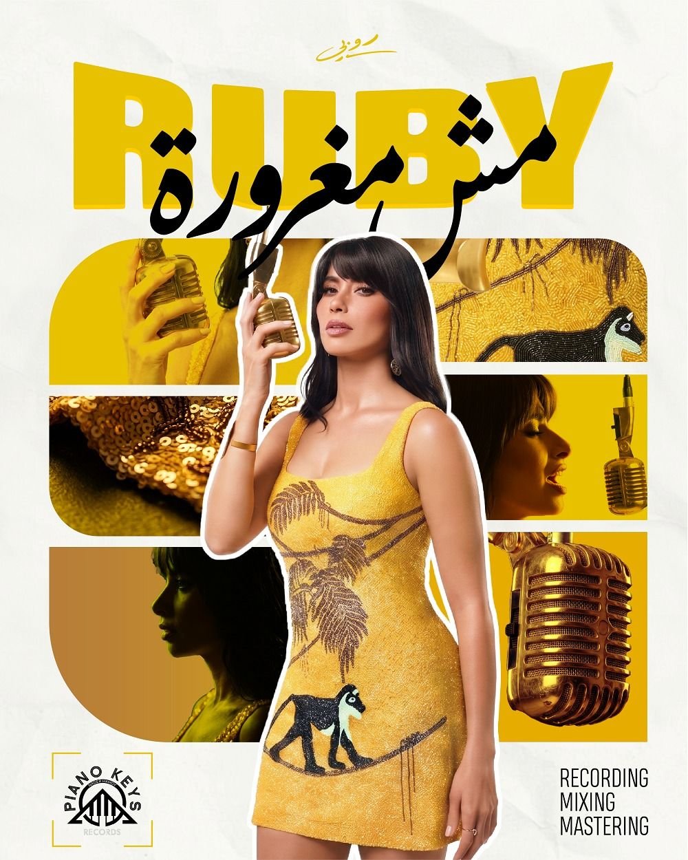 مش مغرورة.. أحدث إنتاجات نادر حمدي لـ روبي