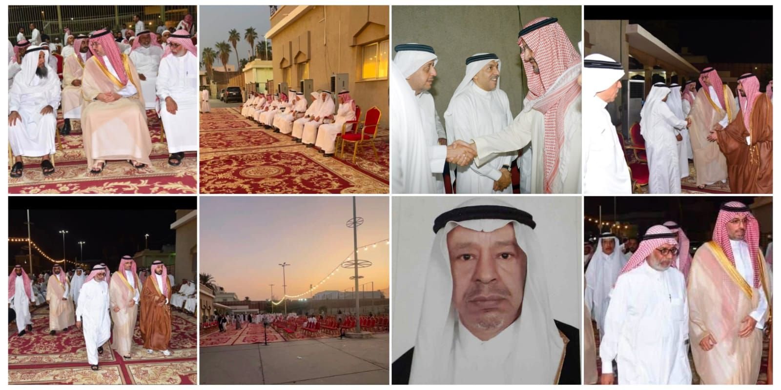 أمراء ووزراء ومسؤولون يواسون أسرة آل بقشان في وفاة الشيخ علي أحمد بقشان
