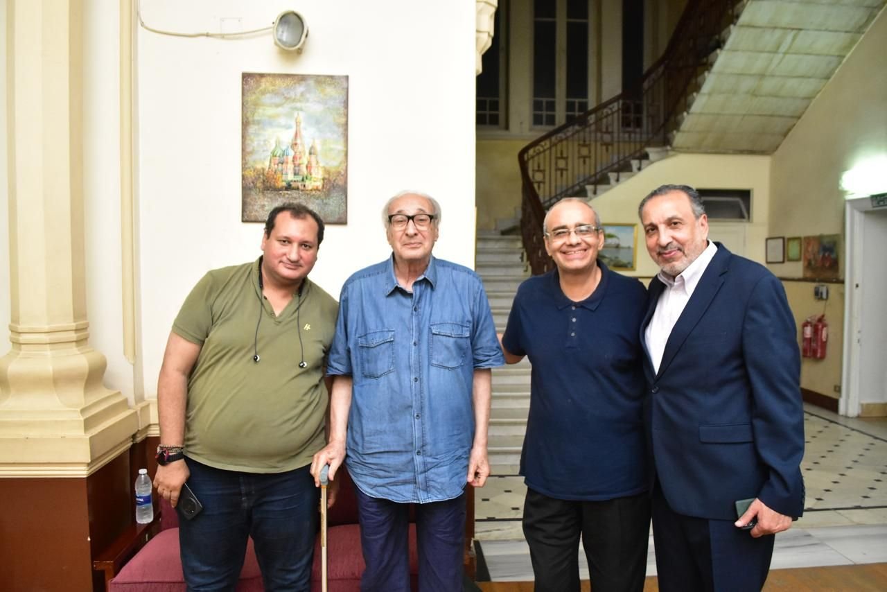 احتفالية محمد خان عشر سنوات من الحضور بمشاركة النجوم في المركز الثقافي الروسي