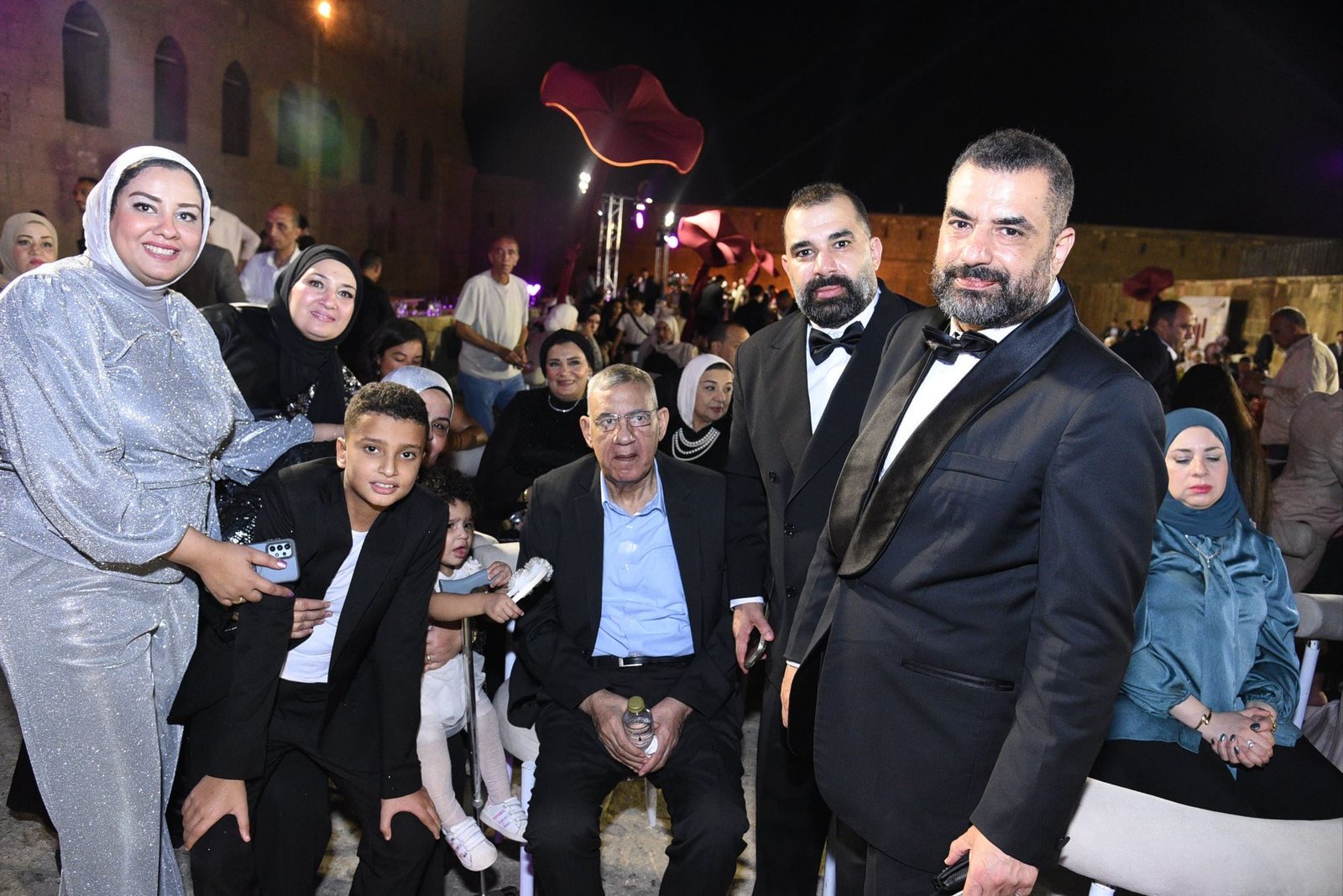 بالصور ..نواب وسياسيين فى عقد كريمه الملحن عادل عايش ونجل النائب سامى نصر الله