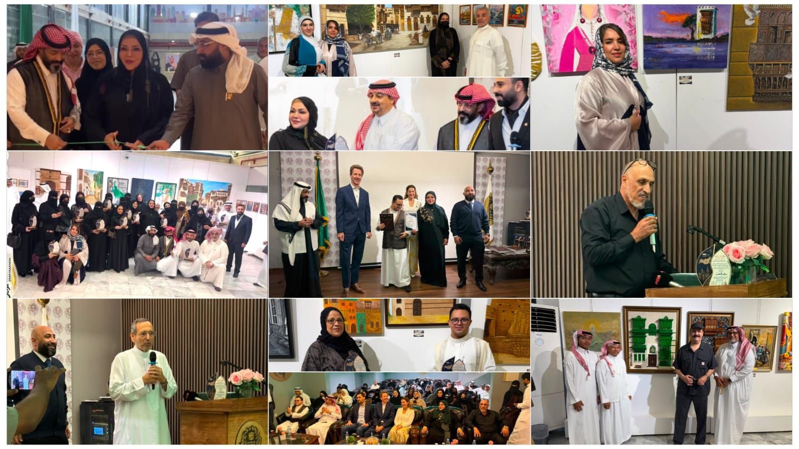 حكايات من جدة» يجمع أكثر من 80 فنانًا في أمسية فنية متزامنة بين جدة وموسكو