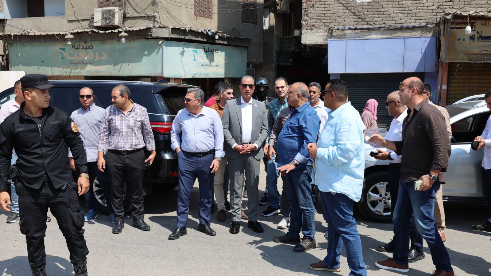 محافظ الجيزة يتفقد منطقة الـ7 بلوكات بإمبابة لدراسة إنشاء مدارس جديدة ويوجه باستكمال تطوير شارع المطار