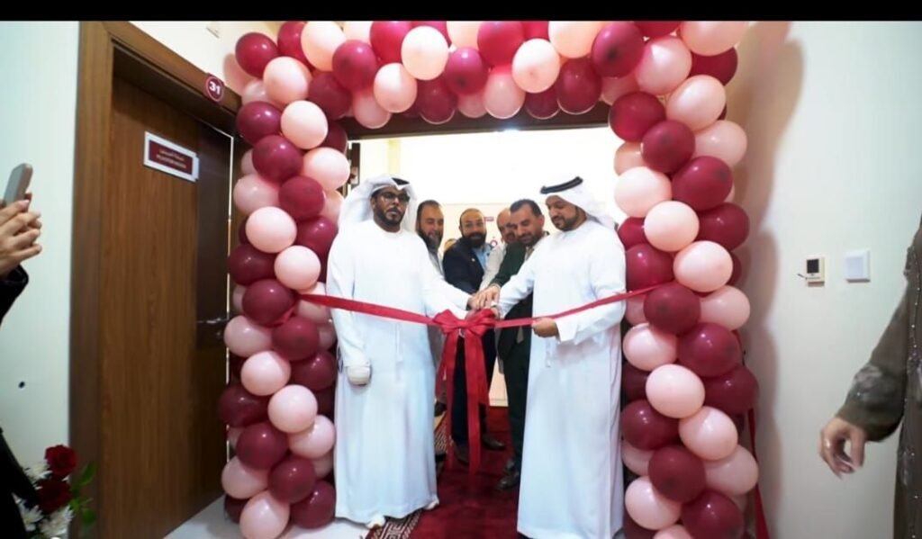 img-20260822-wa00018811494109125284785-1024x599 خالد السلامي يشهد حفل افتتاح"  Proctology Clinic "  بمستشفى عجمان التخصصي العام