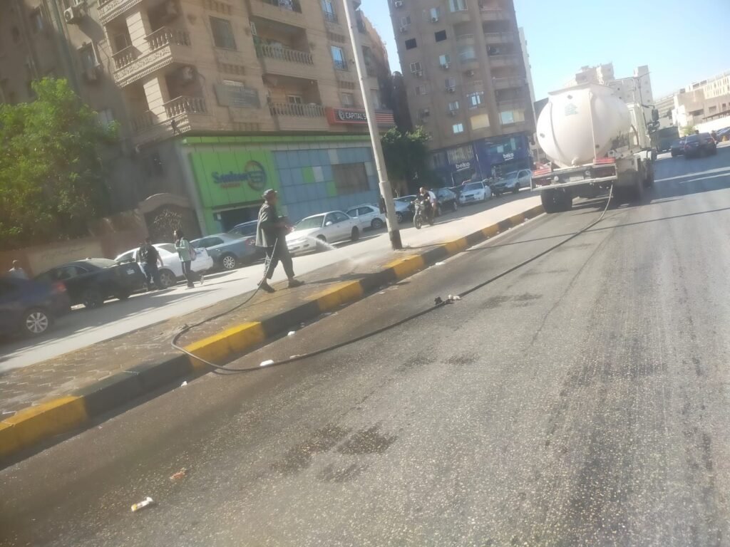 IMG-20260930-WA0020-1024x768 حملات مكثفة لرفع كفاءة النظافة بنطاق احياء امبابه والمنيرة الغربية بناء على توجيهات الدكتور أحمد الأنصاري