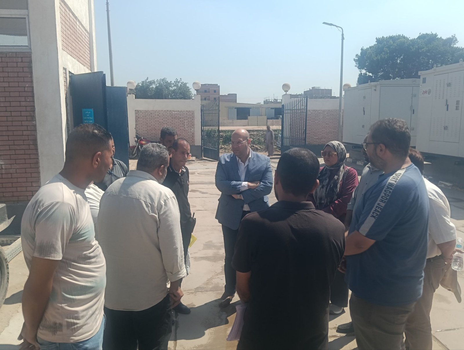 نائب محافظ الجيزة يتفقد قريتي بني يوسف وزاوية<br> أبو مسلم بمركز أبو النمرس