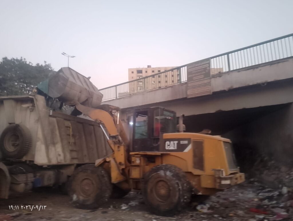 img-20260914-wa00201086098828373989532-1024x771 رفع 1500 طن رتش من نفق التربيع بالهرم وإعادة فتحه أمام السيارات