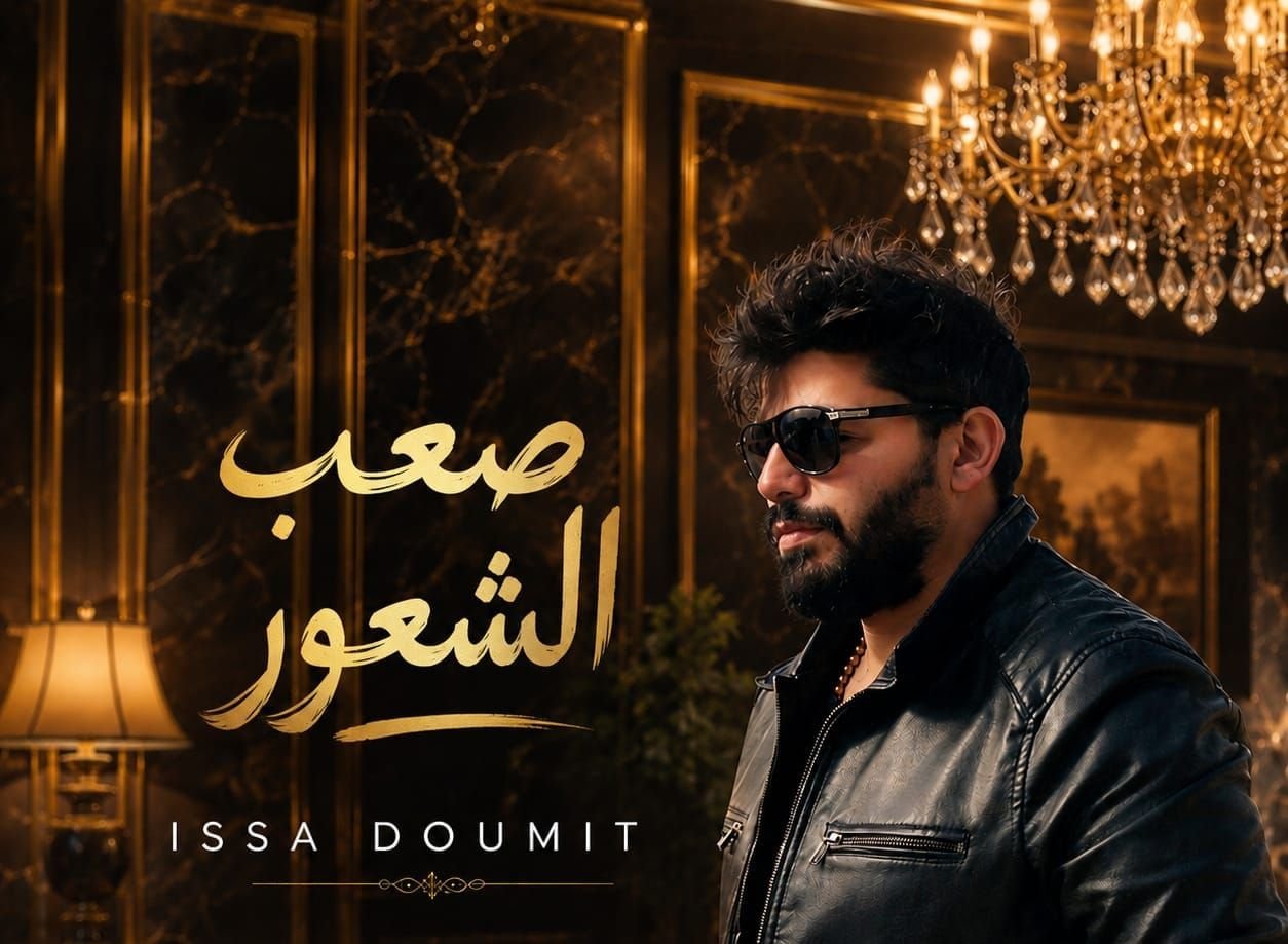 عيسى ضومط يطرح «صعب الشعور» بإحساس مختلف ويخوض تجربة بصرية بالذكاء الاصطناعي