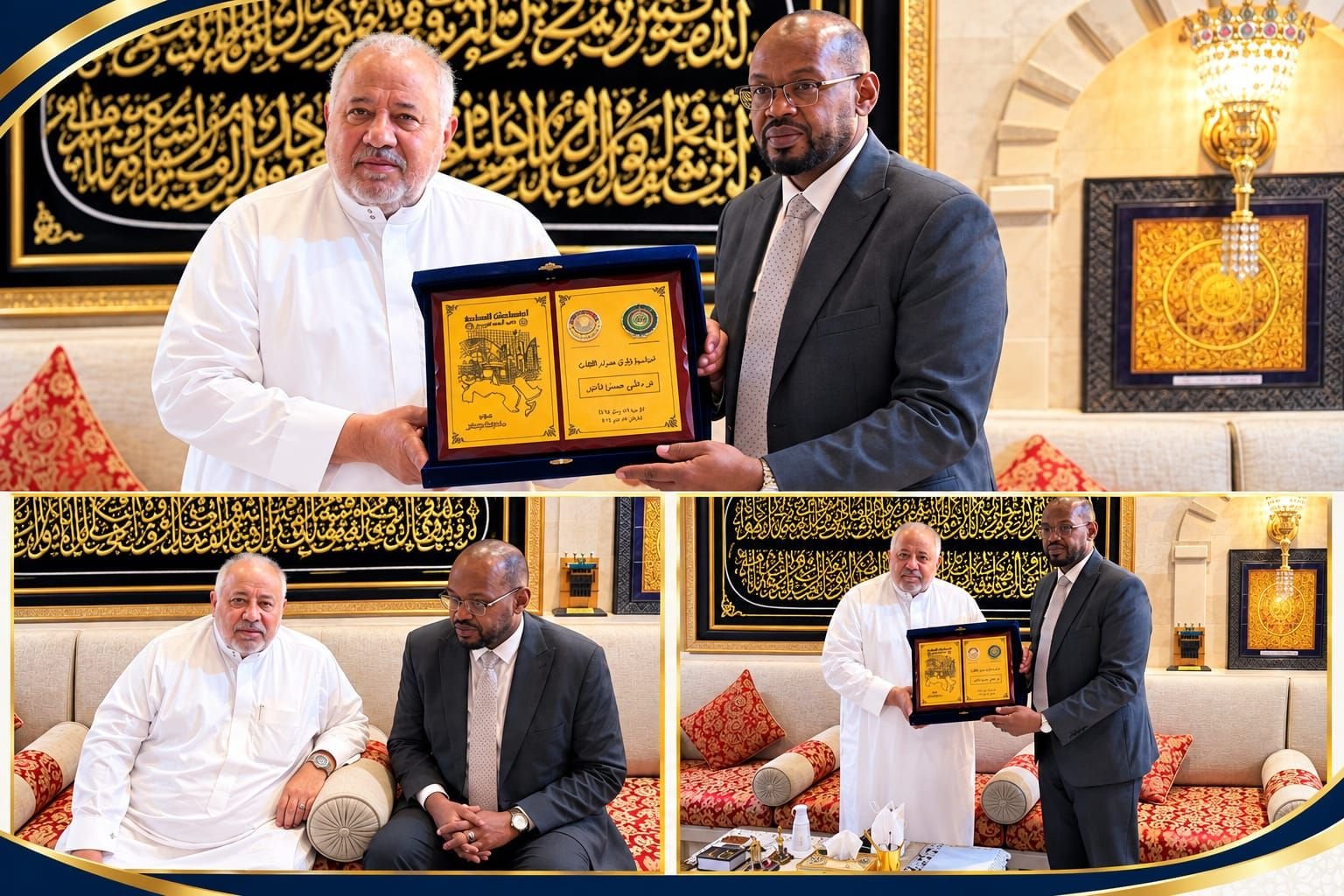مسؤول بمنظمة السياحة العربية يحتفي برئيس الاتحاد العربي للإعلام السياحي